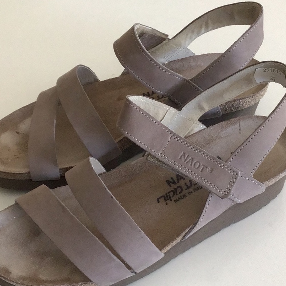 Naot Kayla sandal.  Size 37 or a 7. Like new.